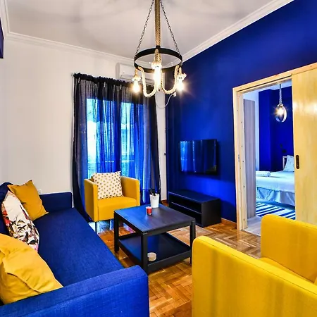 Cozy Blue By Zain Апартаменты Афины